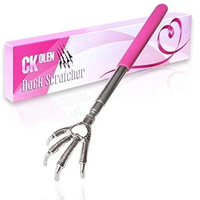 Image of CKolen Telescopic Back Scratcher, Extendable Massager Stick Portable Massage and Itching Relief Tool
