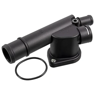 Image of 038121132G, 38121132G Coolant Flange FEBI BILSTEIN 176810 with seal AUDI: A4 B7 Saloon, Avant, A6 C6 VOLKSWAGEN: Golf 5, Touran I