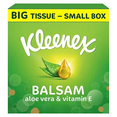 Image of Kleenex® Balsam Extra Large Tissues Single Compact Box