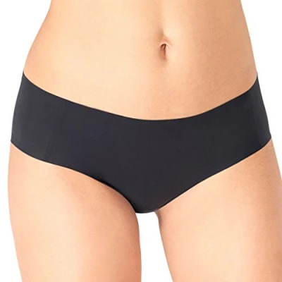 Image of 1 Pair Black Zero Feel Seamfree Hipster Knickers Ladies Small Sloggi