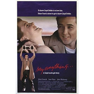 Image of Close Up Say Anything Poster (68cm x 101cm)