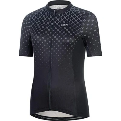 Image of GORE WEAR Hakka Jersey Women black/graystone Size EU 40 2021 Bike Shortsleeve