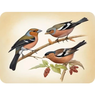 Image of Chaffinch Glass Worktop Saver/Protector by Pearl (Chinchilla (Textured Surfaced), 40 x 30cm Medium)
