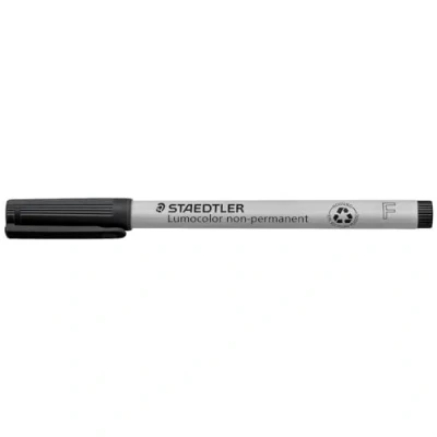 Image of Staedtler Lumocolor® Non Permanent Universal OHP Pen 316 9 0.6mm (Single Item) BLACK