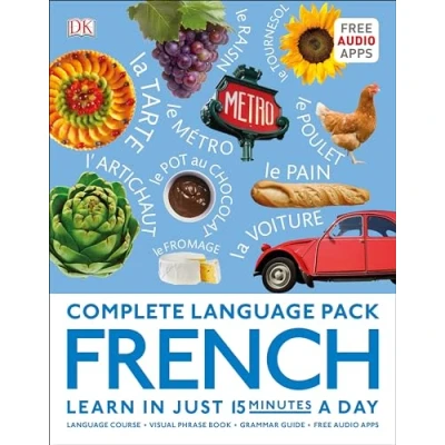 Image of Complete Language Pack French: French Easy Grammar / Visual Phrasebook 15 minute