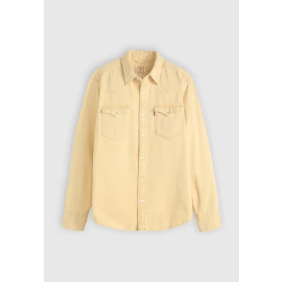 Image of Levi&#039;s Barstow Western Shirt, Men&#039;s, Size: Medium, Sand