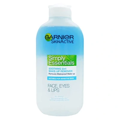 Image of Garnier Soothing 2 in 1 Eye Makeup Remover 200ml