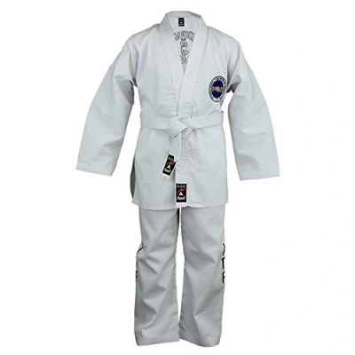 Image of Playwell Martial Arts ITF Taekwondo Student Suit (Uniform) (0/130cm)