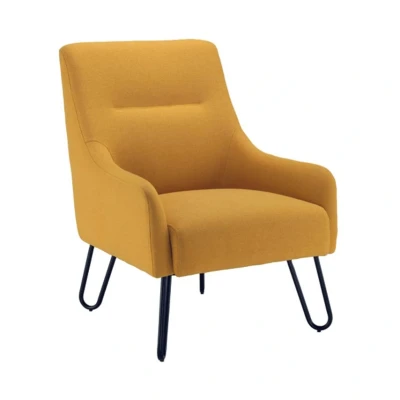 Image of Jemini Reception Armchair Mustard KF90467