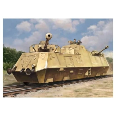Image of Hobbyboss HBB82953 1/72 armoured hunter drive car 51 Scale Model kit, Multicoloured