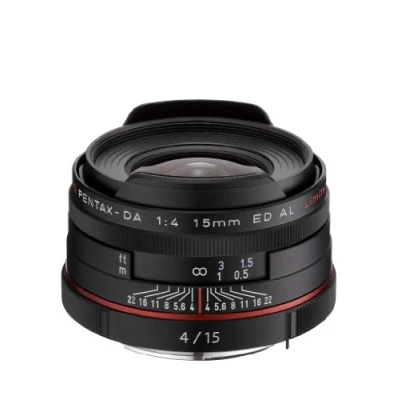 Image of Pentax HD DA Limited 15mm F4 ED AL Lens Black