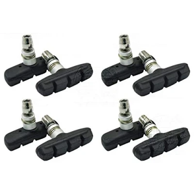 Image of 4 Pairs of V Brake Pads for Shimano SRAM Avid Tektro Diacomp (8 Pads) Bicycle