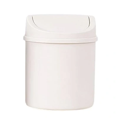 Image of itrimaka Countertop Trash Can Creative Garbage Cans with Lid Tiny Waste Bin for Desktop, Small Paper Basket Wastebasket Home, Bathroom, Bedroom, Car Interior
