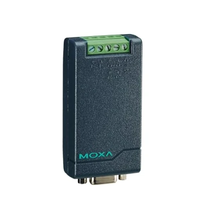 Image of Moxa TCC 80 Port Powered RS 232 to 422/485 Converter with 15 KV Serial ESD Protection and Terminal Block on The Side