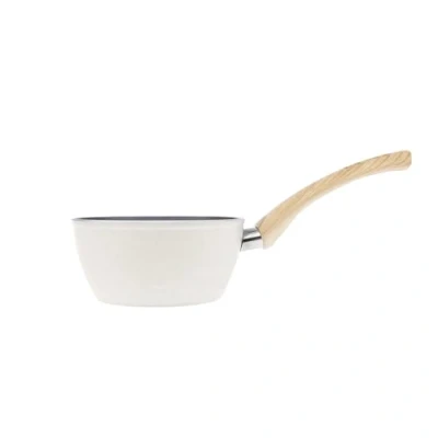 Image of Karaca Swiss Crystal Induction Saucepan, 18cm, Creamy