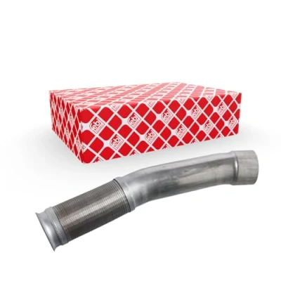 Image of 9424903019, 9424904119, A9424903019, A9424904119 Flex Hose, exhaust system FEBI BILSTEIN 38136 125mm 780mm