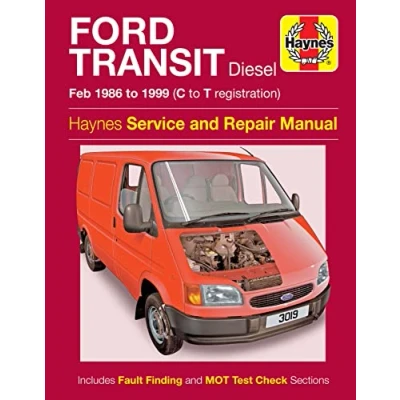 Image of Ford Transit Diesel (Feb 86 99) Haynes Repair Manual (Paperback)