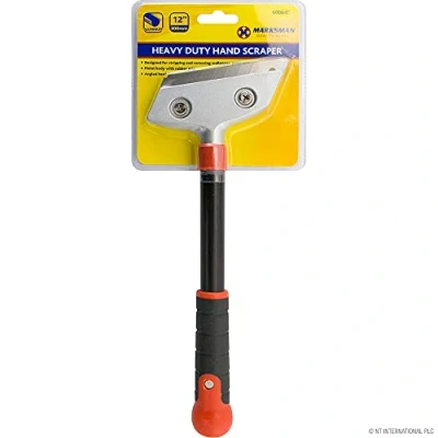Image of New Heavy Duty 12&quot; Hand Scraper Paint Wallpaper Grip Handle Tool