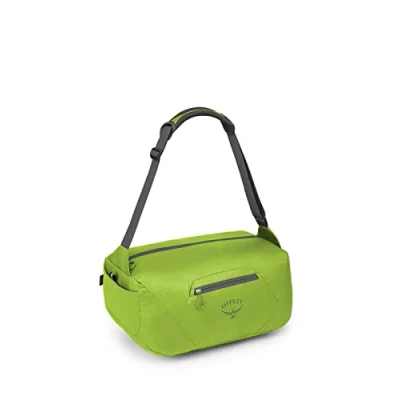 Image of Osprey UL Stuff Duffel Unisex Travel Bag Limon Green O/S
