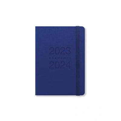 Image of Letts Memo A6 academic 2023/2024 week to view diary blue