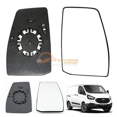 Image of Right Hand Side Door Mirror Glass With base Plate(heated) FITS To FORDTransit Custom Year 2014 2020