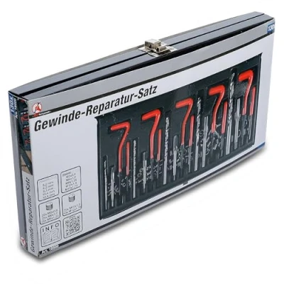 Image of BGS Diy 19500 Thread Repair Kit M5 M12 130 pcs.