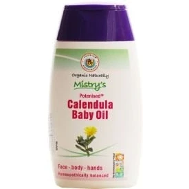 Image of The House of Mistry Organic Potenised Calendula Baby Oil 100ml