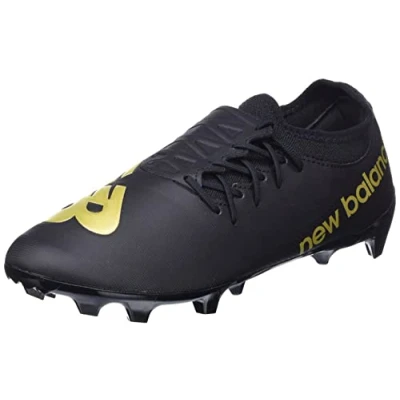Image of New Balance Unisex Furon V7 Dispatch FG Football Shoe, Black, 8.5 UK