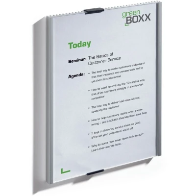 Image of Durable Aluminium Info Sign A4 Portrait