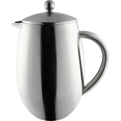 Image of Café Olé BFD 08S Cafetière, Stainless Steel, 1 Liter, Satin Finish