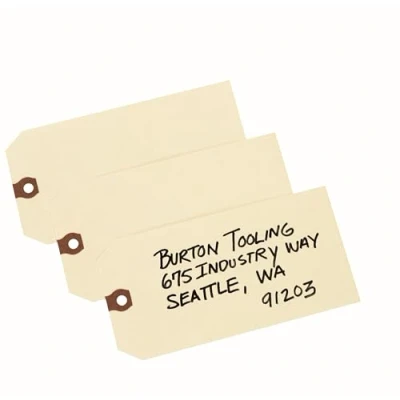 Image of Avery Unstrung Shipping Tags, 11.5 pt. Stock, 4 3/4&quot; x 2 3/8&quot;, 1,000 Manila Hang Tags (12305)