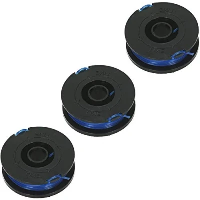 Image of SPARES2GO 5m Line &amp; Spool Compatible with Einhell BG ET 5030 500/30 RT 3110 Strimmer Trimmer (Pack of 3)