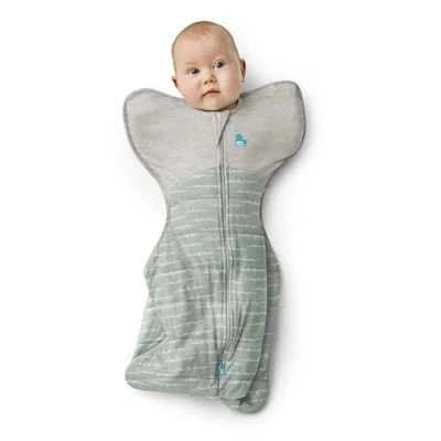 Image of Love To Dream Swaddle UP, Baby Sleeping Bag, Self Soothing Swaddles for Newborns, Get Longer Sleep, Snug Fit Helps Calm Startle Reflex, New Born Essentials Baby, Warm 16 20C, 3.5 6kg, Olive