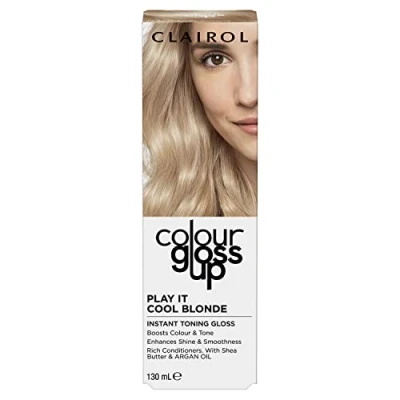 Image of Clairol Colour Gloss Up Conditioner, Play It Cool Blonde, 130ml