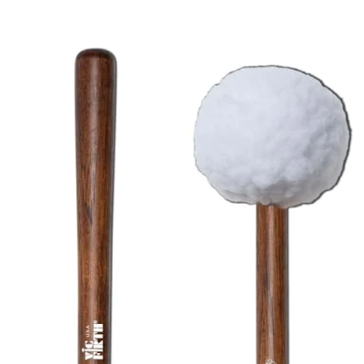 Image of Vic FIrth Corpsmaster® Series Bass Drum Mallet MB4S Extra Large Head Soft