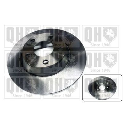 Image of 8D0615301A, 8DO615301A Brake disc QUINTON HAZELL BDC4578 280mm 13mm 5 112mm solid AUDI: A4 B5 Avant, Saloon