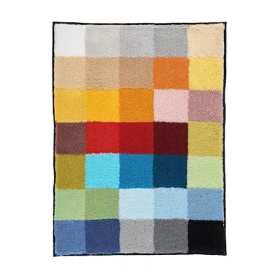 Image of Kleine Wolke &quot;Cubetto Bath Mat, Multi Colour, 65 x 90 cm
