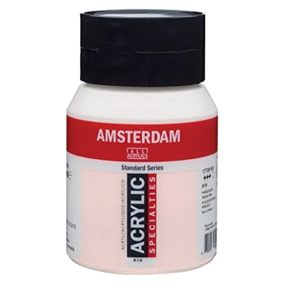 Image of Amsterdam Standard Series Acrylic Jar 500 ml Pearl Red 819 (17728192)