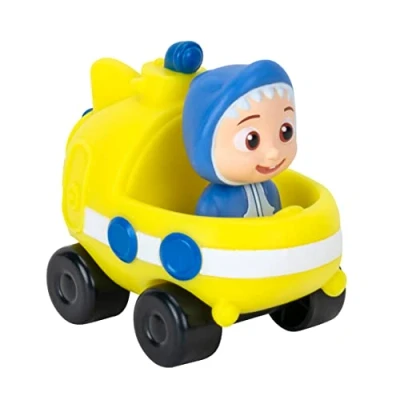 Image of CoComelon Submarine Mini Vehicle Features JJ Wearing an Adorable Shark Suit Toy Vehicles Fun, Engaging for Toddlers More to Collect