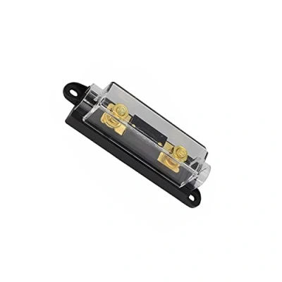 Image of KOLACEN ANL Gold Plated Fuse 250 Amp + Holder Black 1 Pack