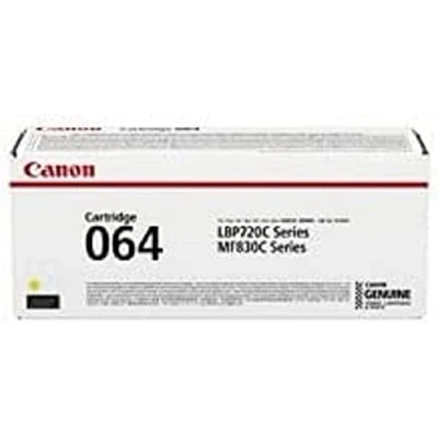 Image of Canon 064 Yellow original toner cartridge for i SENSYS LBP722Cdw, MF832Cdw
