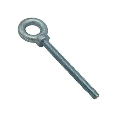 Image of M10 Long Shank Dynamo Eye Bolt Zinc Plated