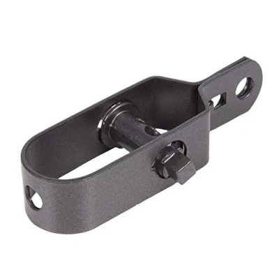 Image of Alberts 611385 Wire Tensioner Galvanised Anthracite Metallic Plastic Coated Size 3 Length 115 mm