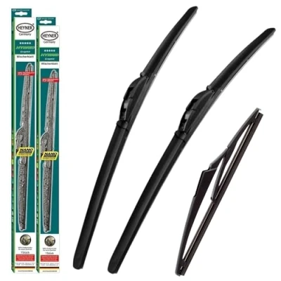 Image of HEYNER Wipers Fits Kia Niro 2022 on Full Set of 3 Wiper Blades Hybrid HH2616H11O