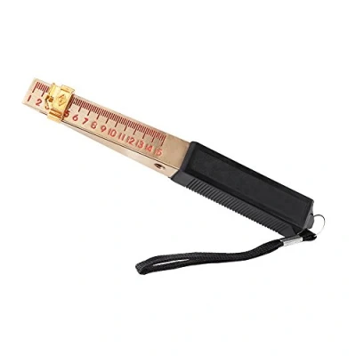 Image of 0.2/0.5MM Wedge Shaped Vernier Feeler Gauge House Engineering Inspection Flatness Measuring Tool(Precision 0.2mm)