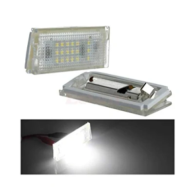 Image of GOFORJUMP 2pcs LED Car License Plate Light Registration Number Lights For B/MW Mini Cooper ONE R50 Convertible R52 S R53 White