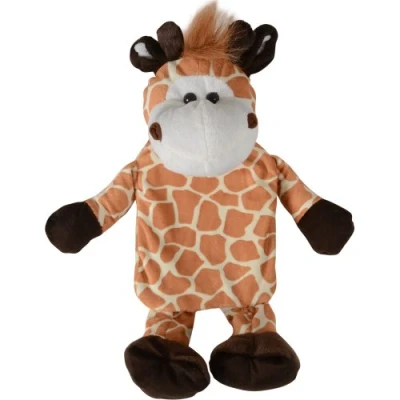 Image of Novelty Hot Water Bottle With Plush Giraffe Cover New