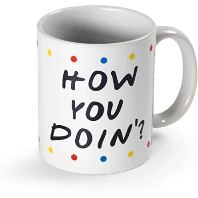 Image of Friends (How You Doin&#039; Dots Mug