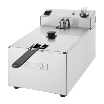 Image of Buffalo Single Tank Basket 5Ltr Countertop Fryer 2.8kW