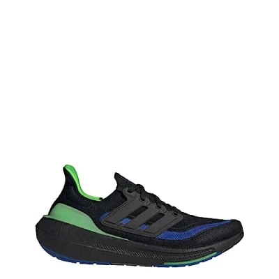 Image of adidas Unisex Adult Ultraboost 23 Running Shoe, Core Black/Core Black/Lucid Lime, 12